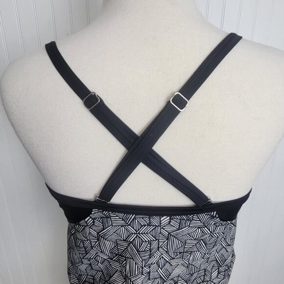 Athleta Laguna Scrunch Tankini Top Size 34 B/C - Picture 4 of 8